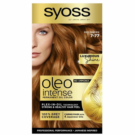 Jag Couture London - New York Syoss Oleo Intense Permanent Hair Color 7-77 Dark Blonde