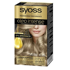 Jag Couture London - New York Syoss Oleo Intense Permanent Hair Color 8-05 Beige Blonde