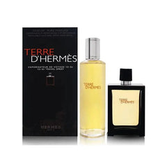 Jag Couture London - New York Terre D'hermes Eau De Perfume Spray Refillable 30ml Set 2 Pieces