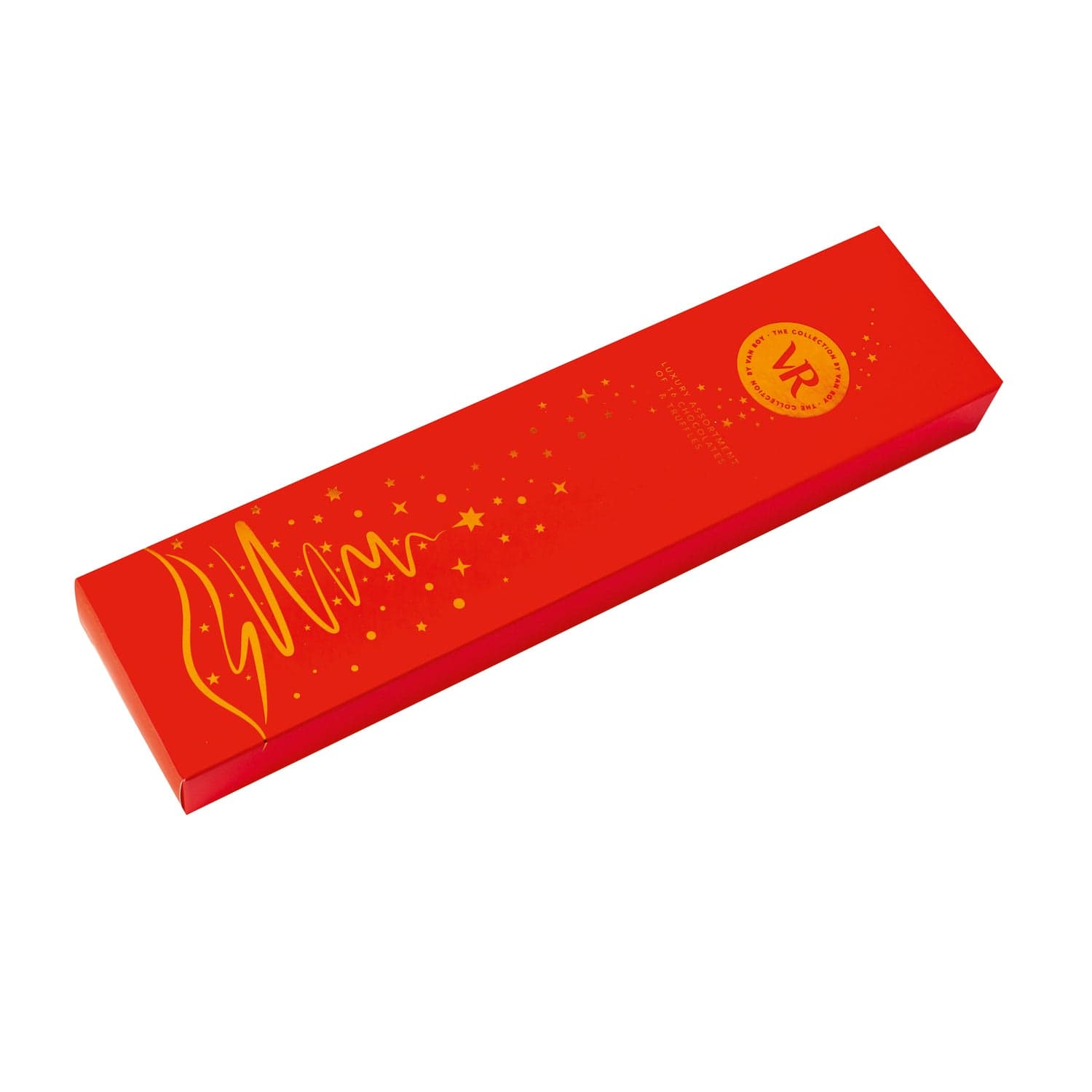 Jag Couture London - New York Van Roy 16 choc Christmas tree printed box of assorted Belgian chocolates