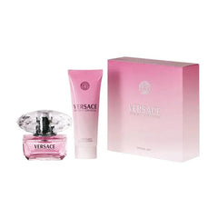 Jag Couture London - New York Versace Bright Crystal Eau De Toilette Spray 50ml Set 2 Pieces