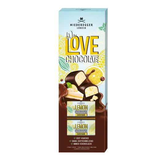 Jag Couture London - New York We Love Chocolate dark chocolate lemon cheesecake mini loaves in gift box
