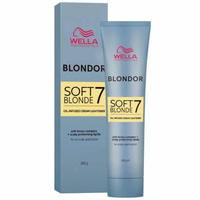 Jag Couture London - New York Wella Blondor Soft Blonde 7 Oil Infused Cream Lightener 200g