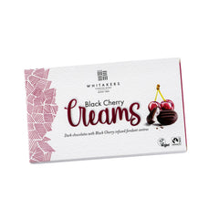 Jag Couture London - New York Whitakers dark chocolate covered black cherry fondant creams in carton