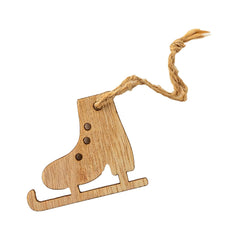 Jag Couture London - New York Wooden skate hanger with rope loop 4 x 5cm